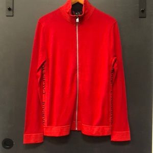 Armani Exchange Mens Zip up Sweater Med NWT